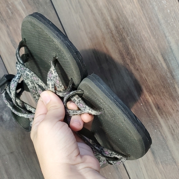 Chaco Women Z Cloud X2 Outdoor Hiking Sandals Loop Toe Shoes sz 10 - Picture 4 of 12